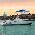 658751993692 Easygoproducts Aquabrella Ndash The Portable Bimini Boat Top