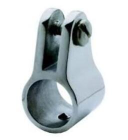 66100-3 Attwood Boat Canvas Top Slide With Bolt Stainless Steel 7/8inch Rail