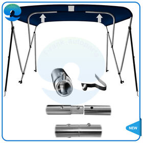 T170603k 67inch-72inch Width 3 Bow High Density Bimini Top Boat Cover 600x600 Denier Waterproof