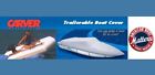 7inf14bp Carver New Boat Cover Styled To Fit Blunt Nose Gray