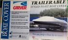7inf15bd Carver Boat Covers New Blunt Nose Bow Inflatable Cover Grey