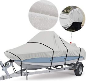 Cd0289h 800d Waterproof Heavy Duty Center Console Boat Cover Fit 17foot-19footl By Up To 102inch.w