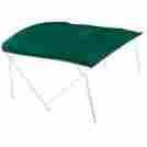 847480 Shademate Traditional Pontoon Bimini Top Sunbrella Acrylic Forest Green 96 X102 Wide 816182014182