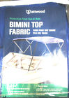 357bl 89-96 Frame 4 Top " 96 Bow - Blue Marine Attwood Bimini Fabric