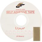 9071 Jef Fastening Adhesive Tape Pressure Sensitive Loop Beige Roll Yards
