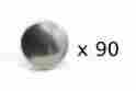 93-zn-10128-1u Scovill Dot Durable Stainless 316 Steel Snap Caps 90 Pcs Marine Hardware Fasteners