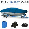 969875125570 Unbranded Trailerable Boat Cover Heavy Duty Waterproof Uv