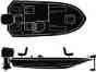 97561a Bass Cover Seachoice 6 Wide Boat 17