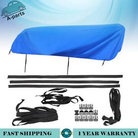 Apt14828 A-parts-a Jon Boat Cover Waterproof 17ft 18ft 19ft Heavy Duty Fabric Beam 95 Inch Dark Blue Us