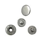 A06-snap03 World Mall Pieces Stainless Steel No Sewing Snap Fastener Cap