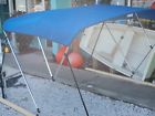 A5457tb4 Carver Bimini Top Bow Boot Pacific Blue Sunbrella Includes Hardware