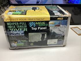 46005 Adco Bumper Pull Horse Trailer Cover Sfs Aquashed 16 1 Inch -18 Top Panel New