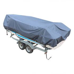 504982 Aftermarket Boat Cover Grey 600d Marine Grade Polyester Canvas Towable Waterproof