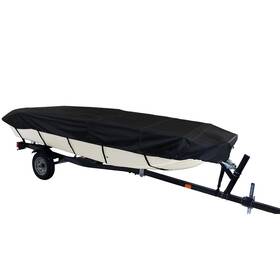 798570 Aftermarket Jon Boat Cover Black For 14ft 70inch 425 190cm 210d