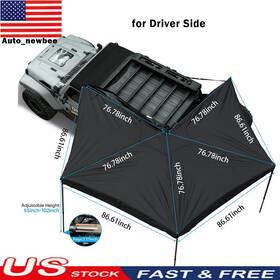 W2801p236586 Al-autoparts Overland 270 Awning House Tent For Driver Side Top Only No Walls