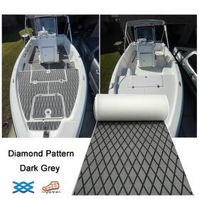 13b-60240-d Alianqiu 445466412484 Diamond Marine Flooring Eva Foam Boat Deck Covering For Fishing 94.5x35 Inch