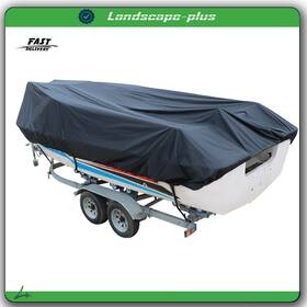 Ac963809b All-carb New Boat Cover V-hull Runabouts Black Yacht 420d 11-13ft Waterproof