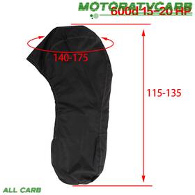 Mot2454218 All-carb For 6-225hp Motor Black Boat Full Outboard Engine Cover Waterproof 600d
