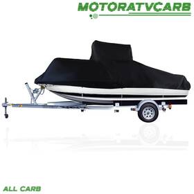 Mot2776352 All-carb 16-24ft 420d Center Console T-top Boat Cover Storage Waterproof