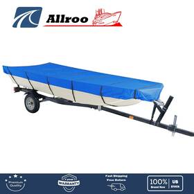 Alu2038746 Allroo Brand New Fits For Jon Boat Cover 12ft L Beam Width Up To 56inch 210d Blue