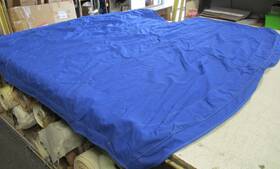 108191052 Ameritex Ameritx Glastron Dx 215 2010 Bimini Top Blue Marine Boat