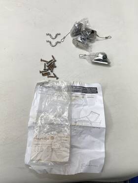 118450999 Ameritex Larson 190 Lxh Bimini Hardware Kit Marine Boat