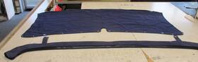 110846046 Ameritex / Larson Boats 2008 Lb 288 Lxi Bimini Top Extension And Boot Blue Boat