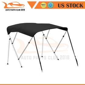 Ap170594c01 Apc 3 Bow 6ft Length 46 Inch Heigth Black Boat Cover Bimini Top