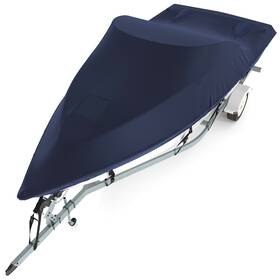 Dy-ghhl-0010 Ataman Outdoors Heavy Duty 800d Waterproof Boat Cover - 16-18.5ft Navy