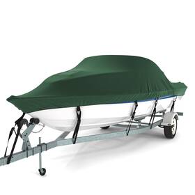 Dy-ghhl-0018 Ataman Outdoors Heavy Duty 600d Waterproof Boat Cover 17 - 19ft Trailerable V-hull Runabout