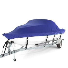 Dy-ghhl-0024 Ataman Outdoors Heavy Duty 600d Waterproof Boat Cover 23 - 24ft Trailerable V-hull Runabout