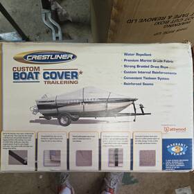 Ft00-07 Attwood 100406 1850 Sportfish Wt Crestliner Boat Cover By Model Year Nos