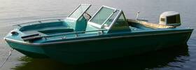 17735 Attwood Tri Hull Boat Cover Outboard 18 Foot Length X 86 Inch Beam