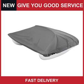 112.6 Automall Tech 766549878035 Universal Gray Inch X79 210d Pedal Boat Cover Waterproof Protector Pack Of 1