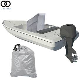 Apo209568 Autoooparts Grey Water Proof Boat Center Console Cover 600d 44 Inch H X 30 L 40 W 1pc