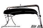 Bab013 Big Air Inc Collapsible Bimini With Premium Hinge System Pacific