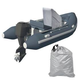 Bck68156k Backye Boat Center Console Cover 600d Grey Water Proof 44 Inch H X 30 L 40 W 1pc