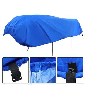 Bck7414k Backye Boat Cover Waterproof 17ft 18ft 19ft Heavy Duty Fabric Beam 95 Inch Dark Blue