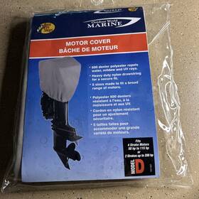10021086 Bass Pro Shops Boat Motor Cover Sz A. 4 Stroke 2 Uv Protection New