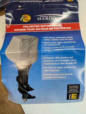 Bass Pro Shops 900008044436 Polyester Motor Cover Size E Outdoor World Marine