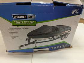 Bass Pro Shops 900009679910 Weather Safe Travel Tite 600 Universal Boat Cover Trailerable Size D