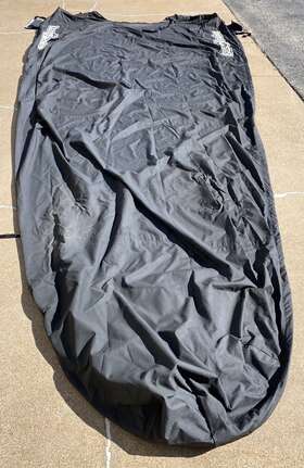 Am0126-0510 Bass Tracker Boat Cover Original 16 1/2ft Classic Black Heavy Duty