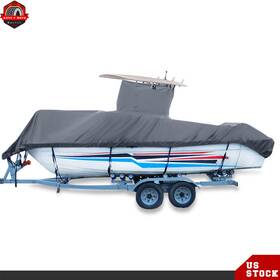 Ber341370 Berliii Boat Cover 20-24ft For Center Console Boats With T-top Roofs Heavy-duty 420d