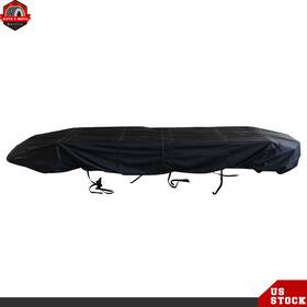 Ber392535 Berliii Water Proof Trailerable Jon Boat Cover 600d 12feet