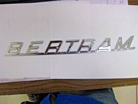 92949596 Bertram Boat Emblem