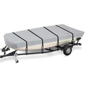 Xb396 Bigacover Waterproof Jon Boat Cover With Adjustable Support System 600d Heavy Duty Trai