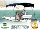 Bim-6467378-nv Safeguard New 3 Bow Navy Blue Bimini Boat Cover Top With Boot 6l X 46 H 73 78 W 705105727400