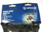 11776-5 Black Universal " Skirt Spray Fit Attwood Fits 40 "x22 Kayak Up
