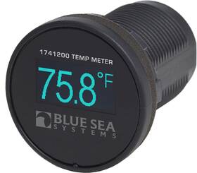Blue Sea Systems 1741200-bss Mini Oled Temperature Monitor 12/24v Dc - 1741200