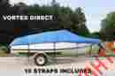 Blue1920vhcombo Vortex New Combo Pack Heavy Duty Blue 19 20 Boat Cover Support System